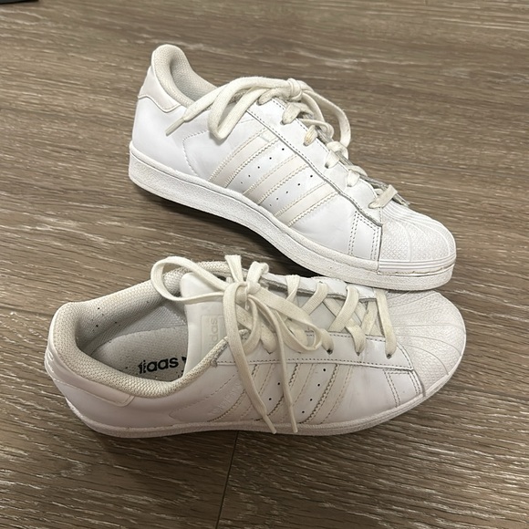 Adidas Superstar White Sneakers - Picture 5 of 5